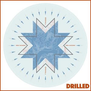 Drilled
